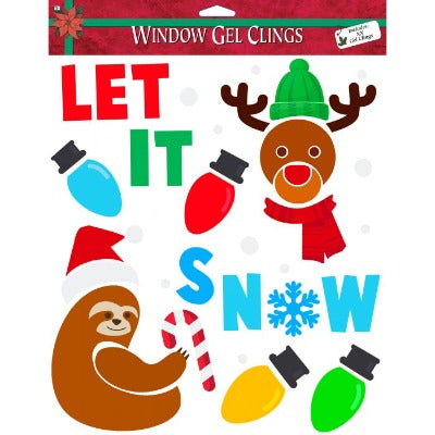 Window Gel Cling Animals