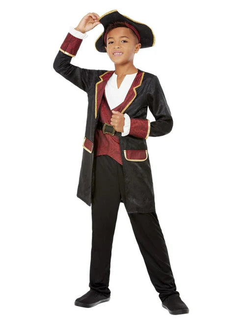 Boys Deluxe Swashbuckler Pirate Costume