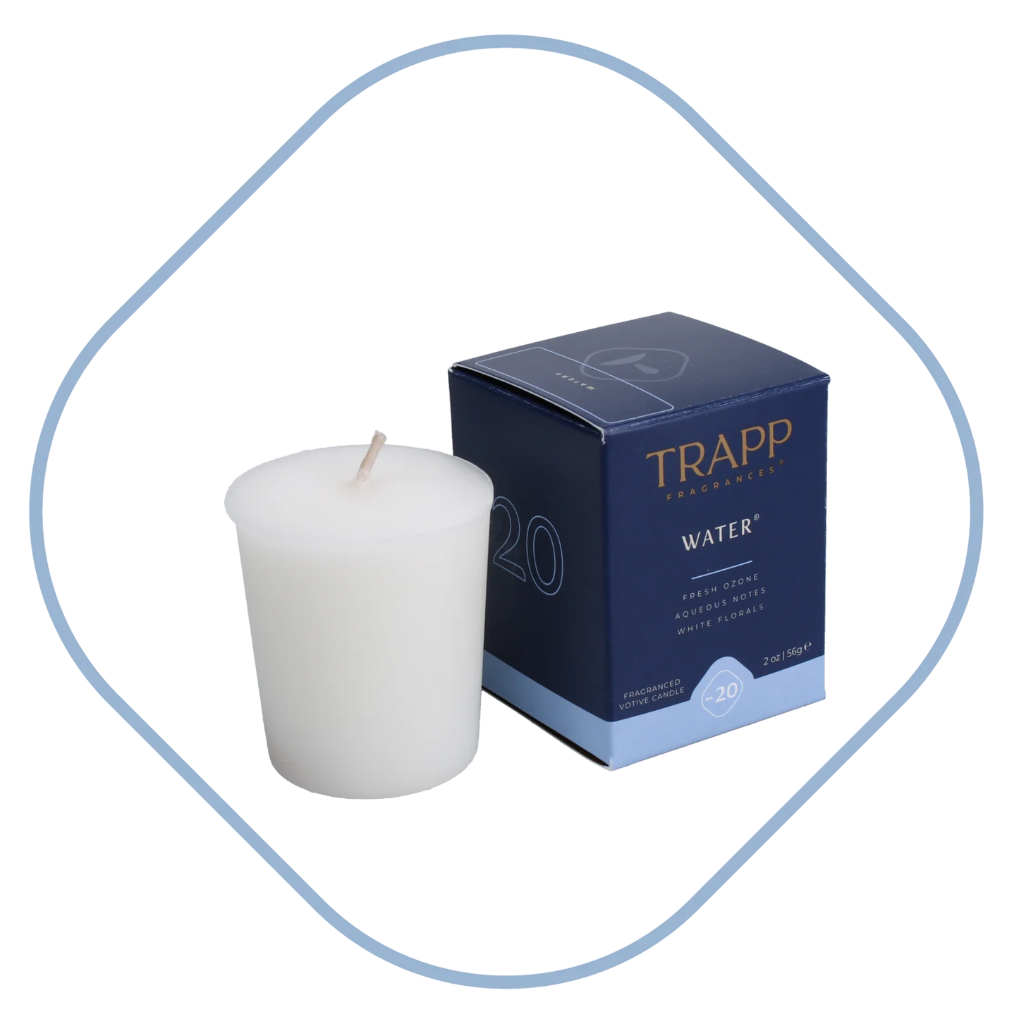 2oz Water Votive Candle