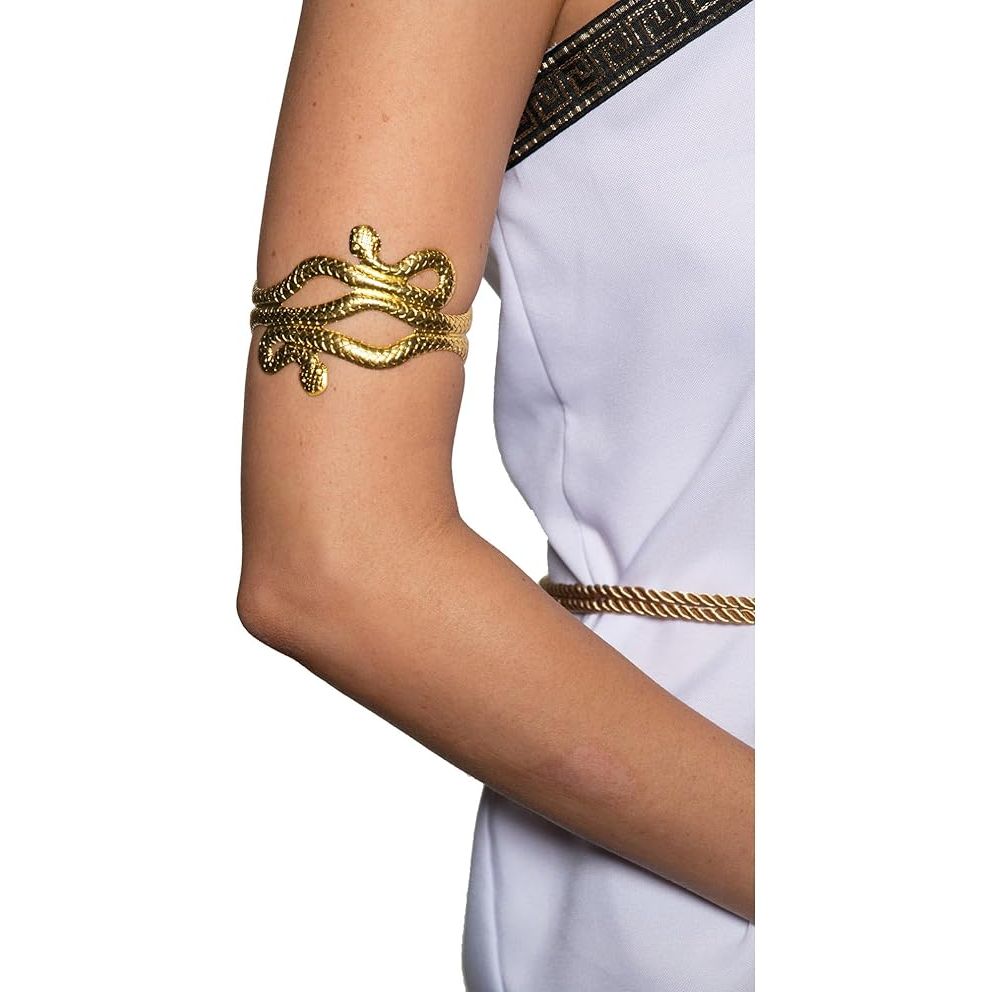 Gold Snake Arm Cuff