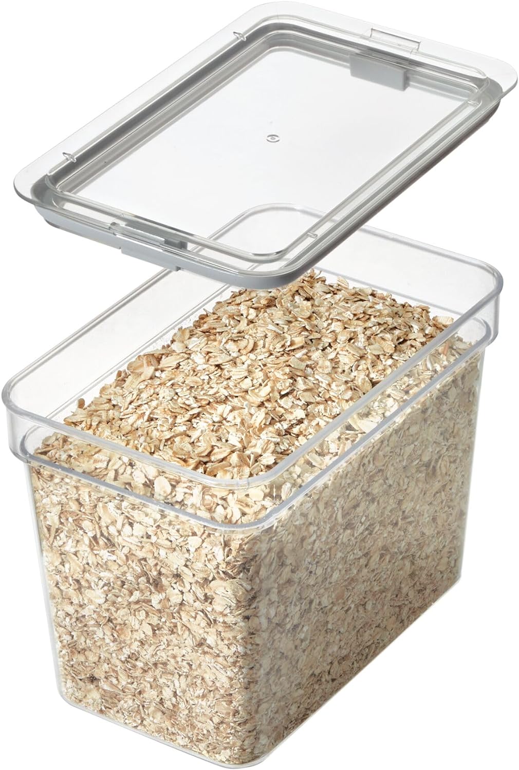 iD Fresh Medium Tall Dry Goods Bin Clear