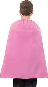 26 " Pink  Superhero Child Cape