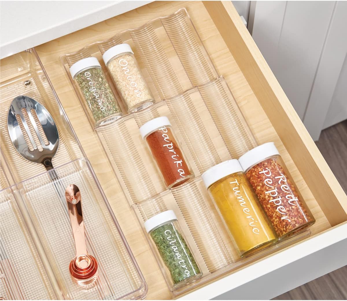 RPET Linus Drawer Spice Holder Clear