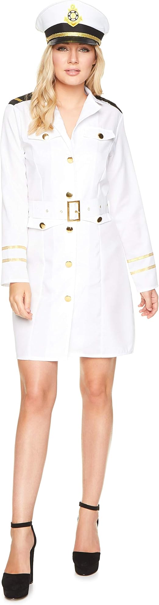Navy Officer Women's Costume