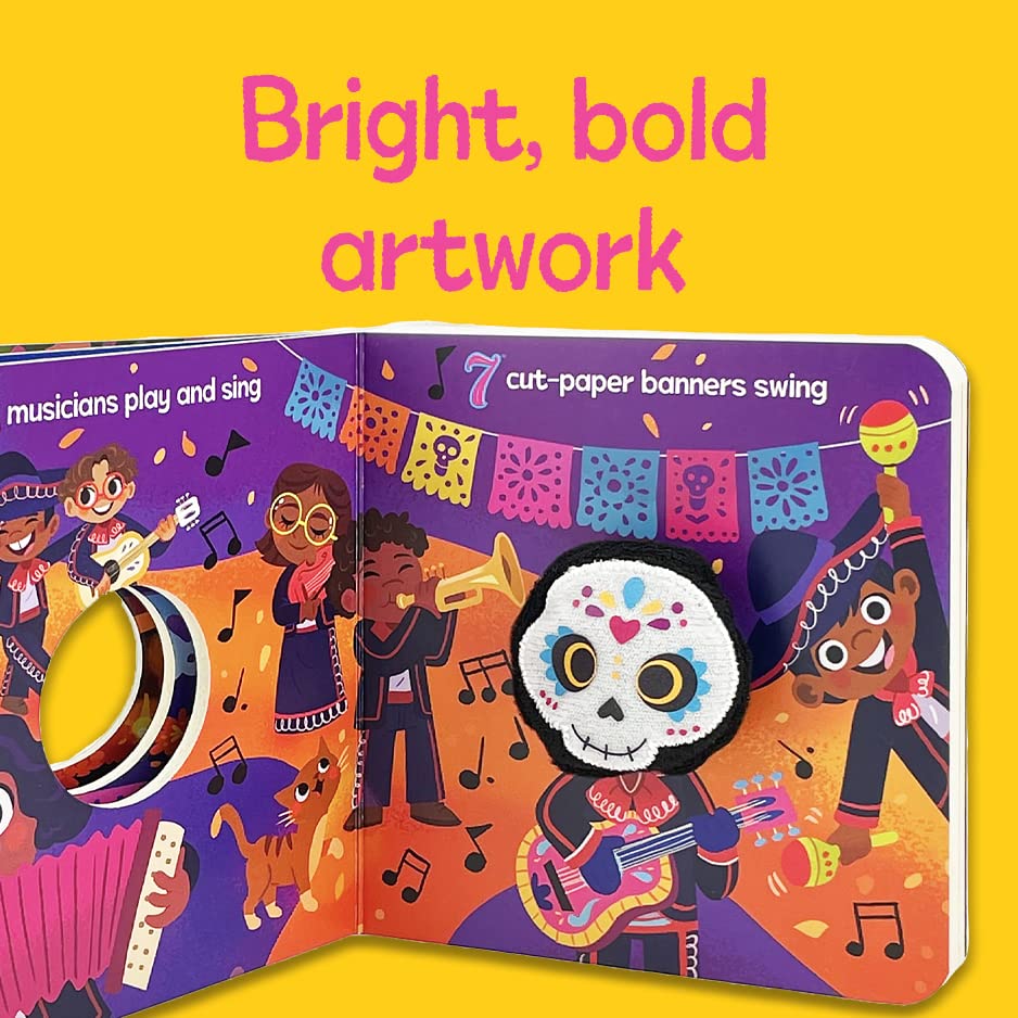 Día de los Muertos Toy Pupper Book