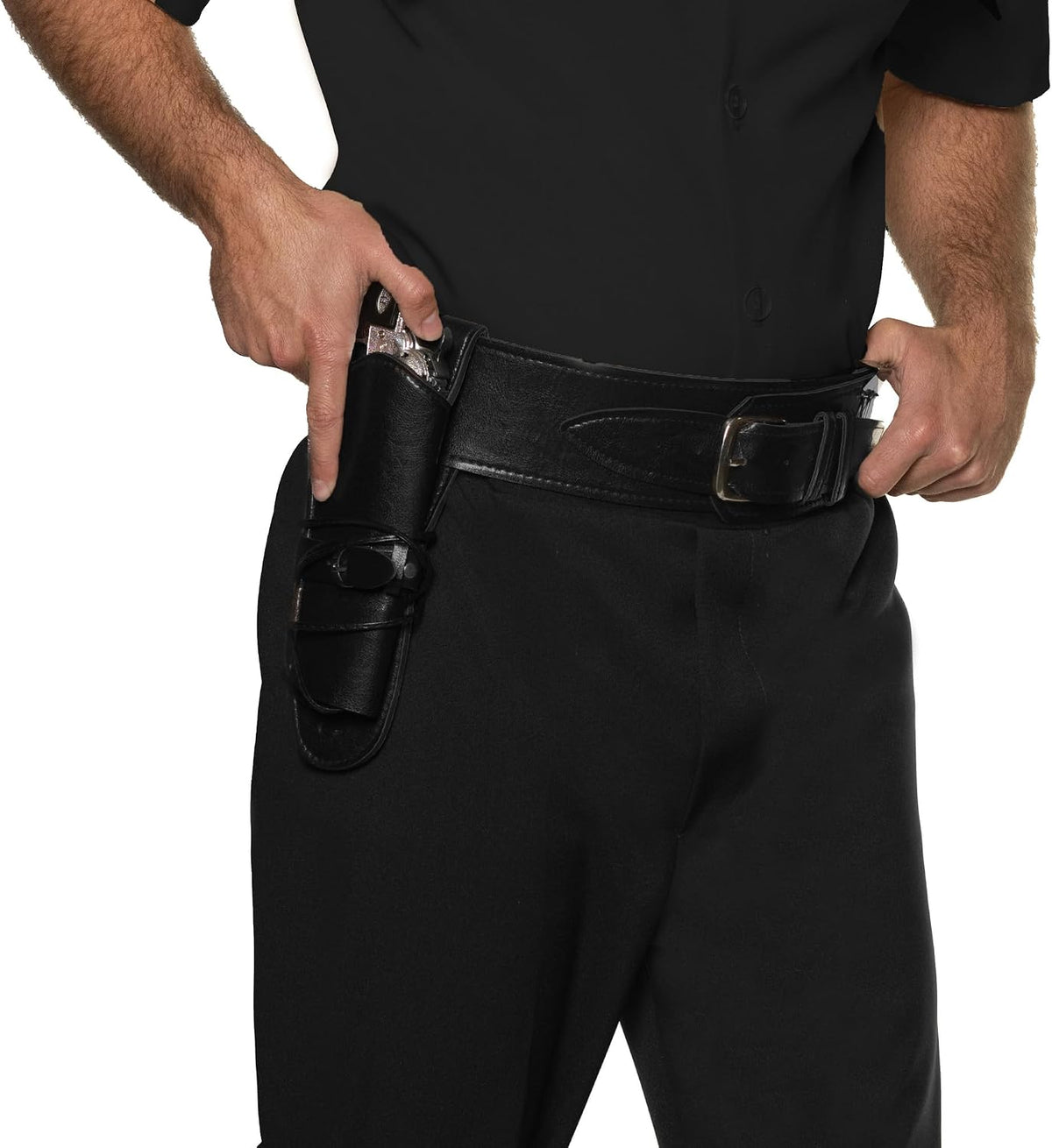 Cowboy Holster Black- Single