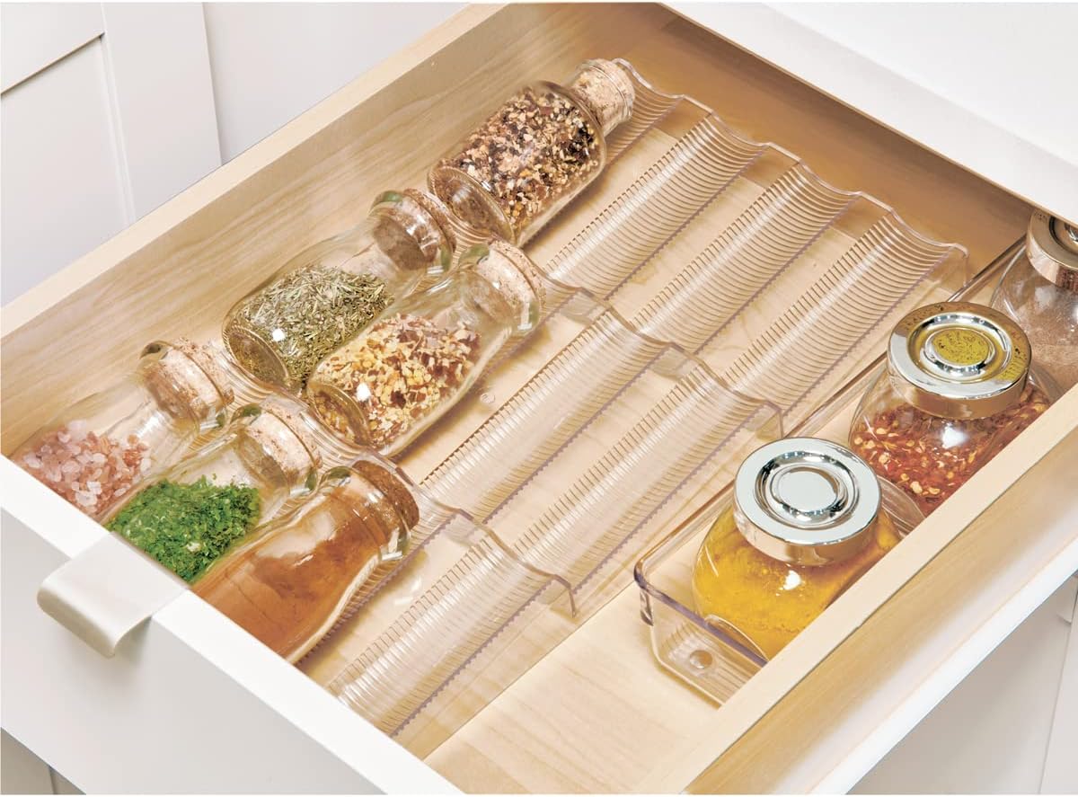 RPET Linus Drawer Spice Holder Clear