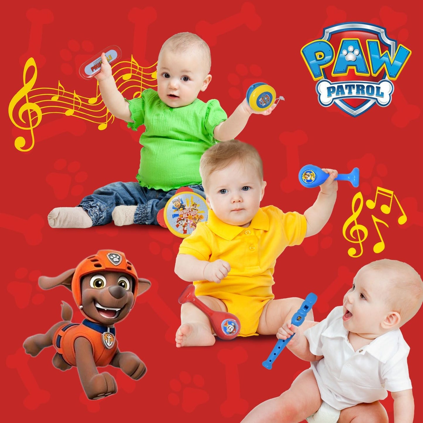 Paw Patrol 6pc Instruments