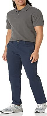 Pantalon Casual  Azul Oscuro Caballero