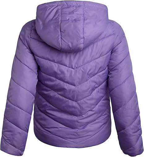 Solid Faux Packable Midwt Jacket Hot Purple