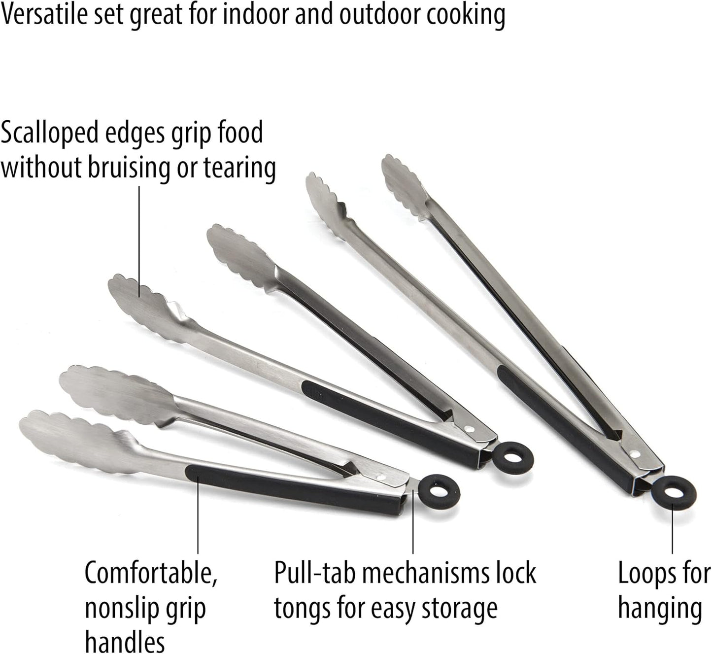 BBQ S3 TONGS NP