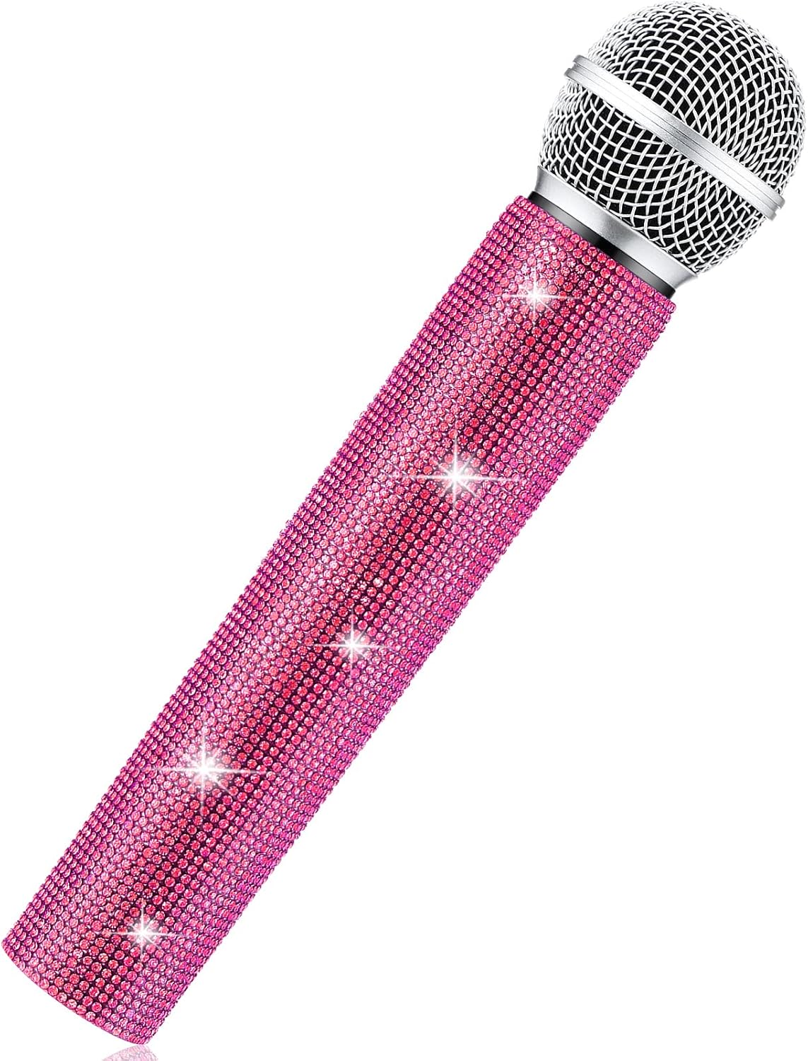 Microphone Rhinestone 9in Party / Costume Age 8+ Pink