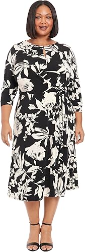 Dress Black Cream  - London Times