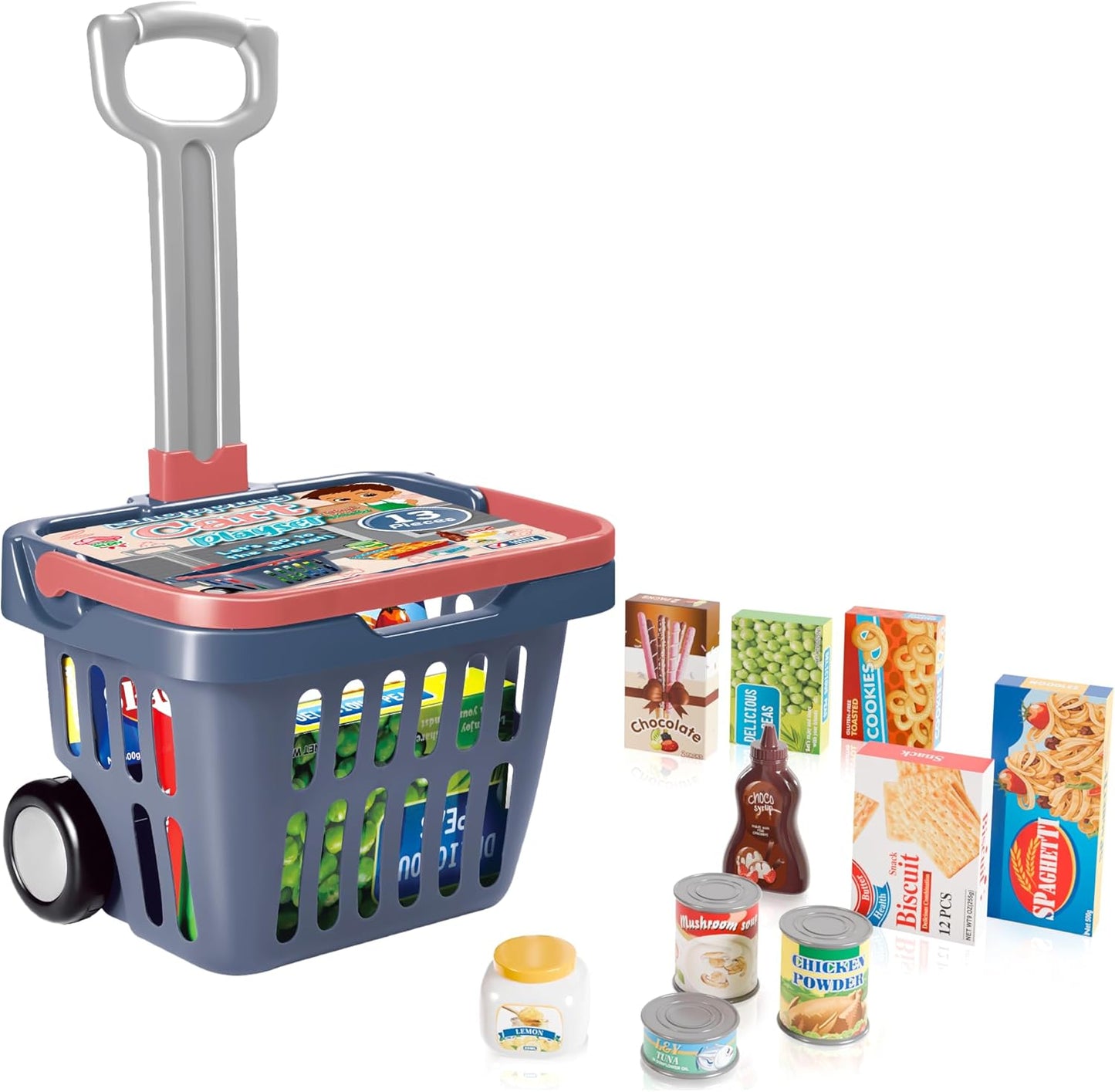 Large Shopping Cart Playset