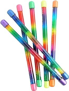 Sparkling Rainbow Batons