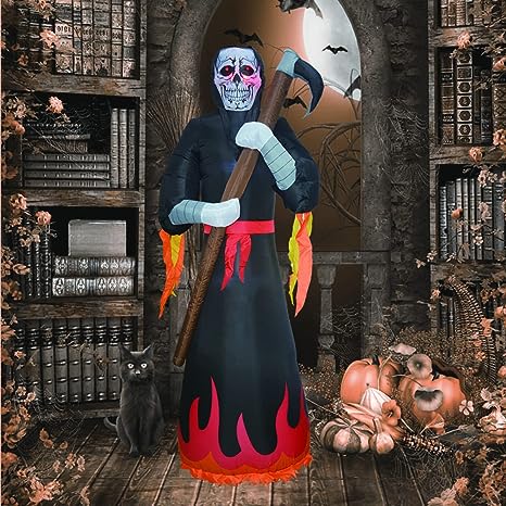 8FT Tall  Inflatable Grim Reaper