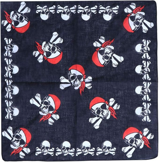 SKULL PIRATE BANDANNAS