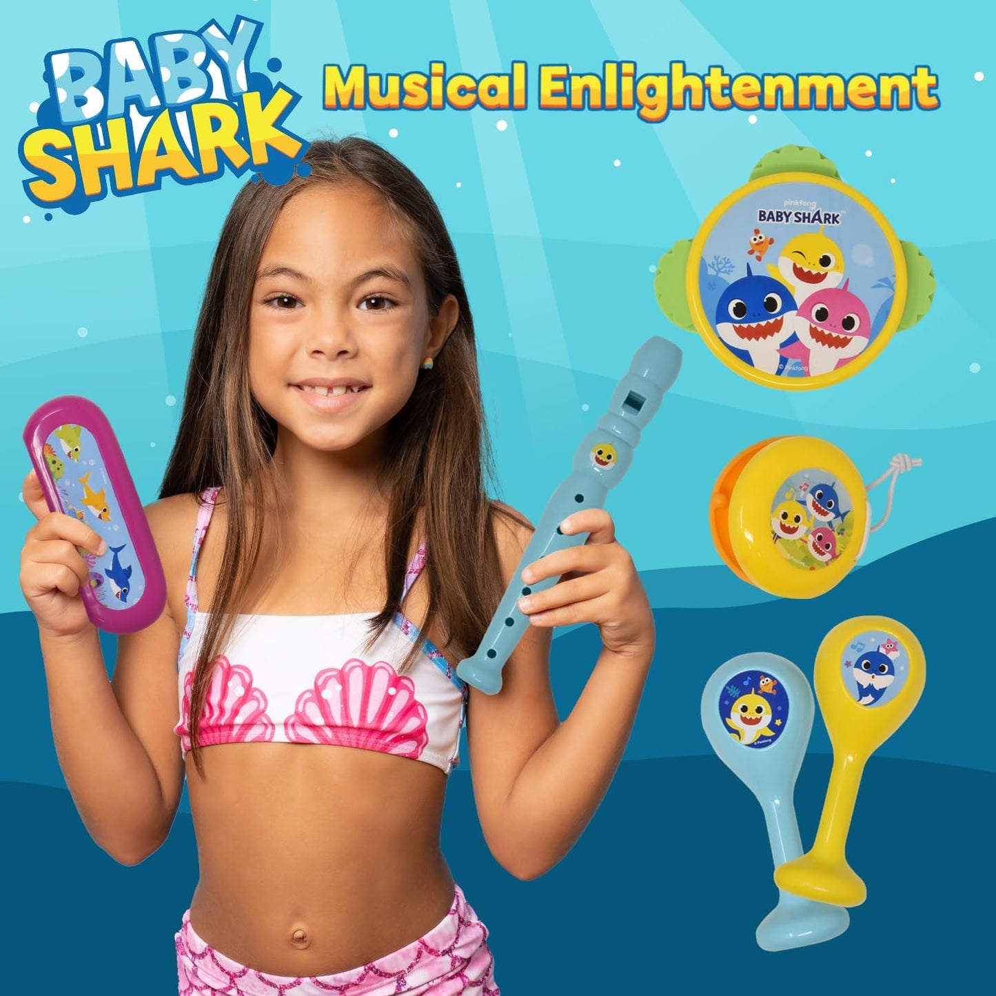 Baby Shark 6pc Instruments
