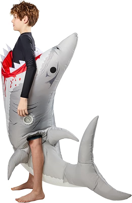Shark Kids Inflatable Costume