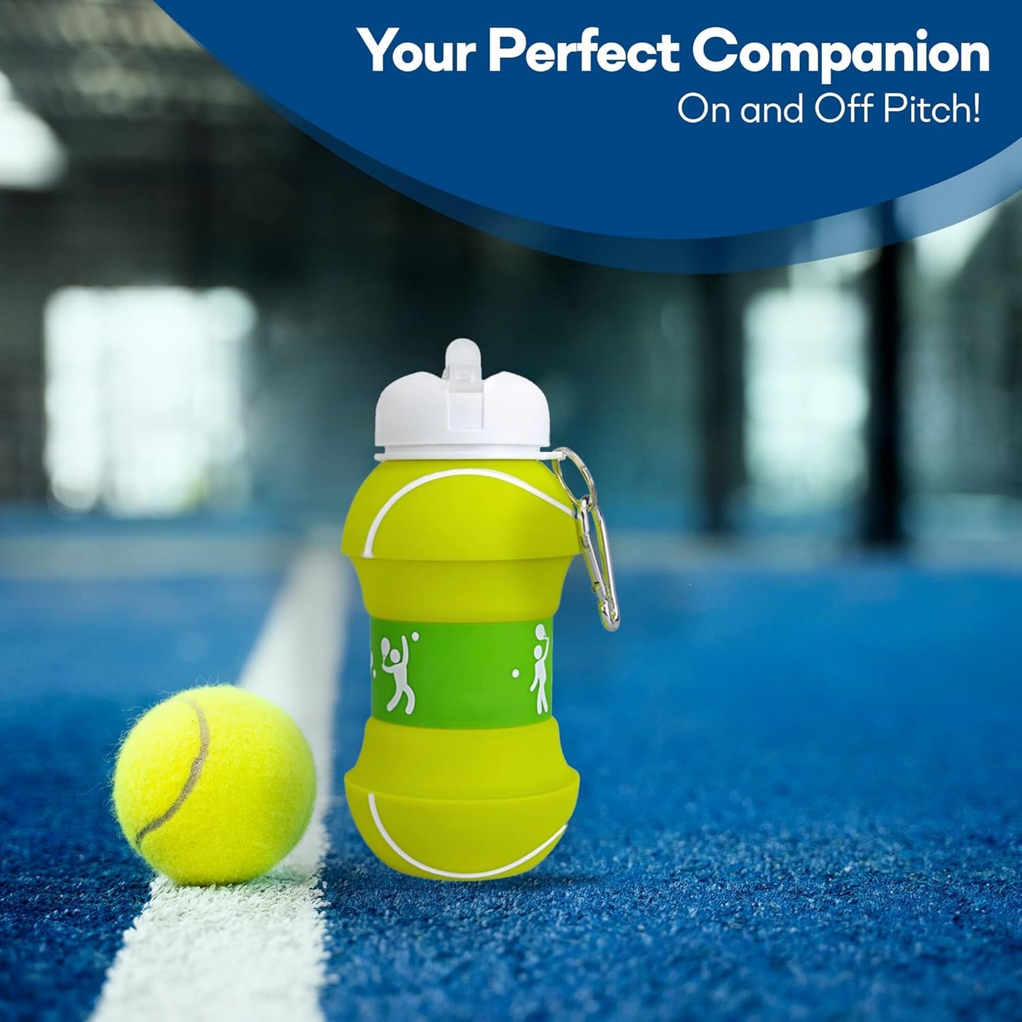 550ML Foldable Bottle Tennis