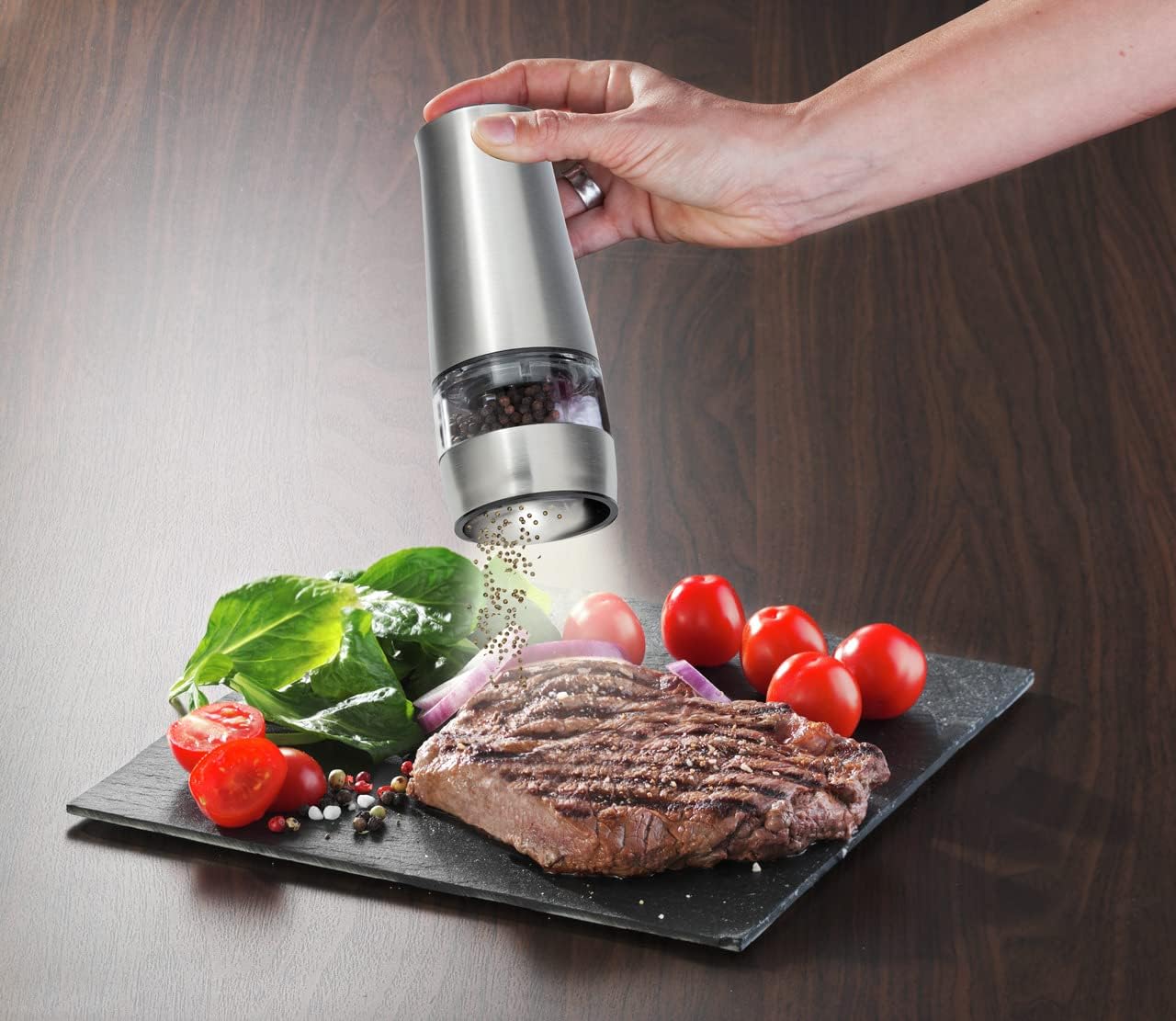 Electric Salt and Pepper Grinder Set 2-1