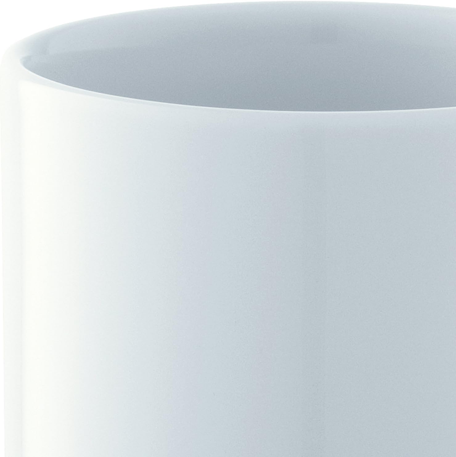 Cup and saucer set White, 12 pieces