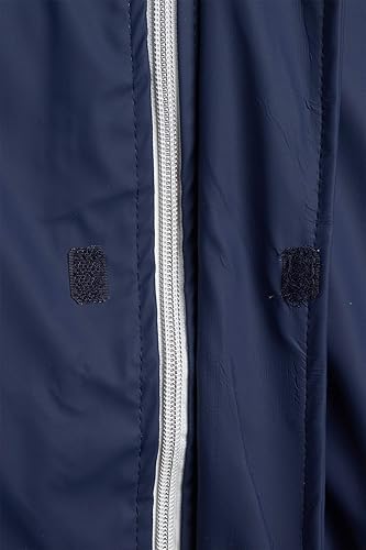 Solid Puffer Rain Jacket Navy Boy