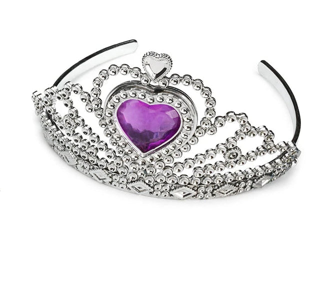 1 Pair Shoes & Tiara Purple