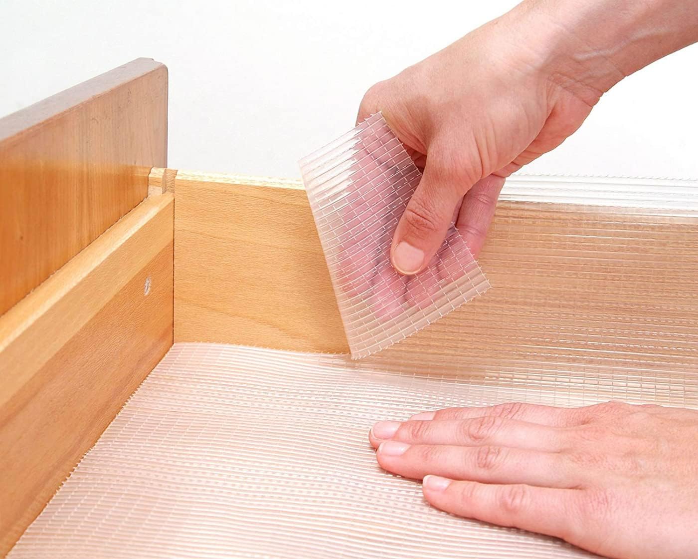 Refrigerator Liner Zip -N-Fit Ribbed Clear 48" x 18"