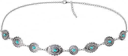 Silver Conch Hip Belt
