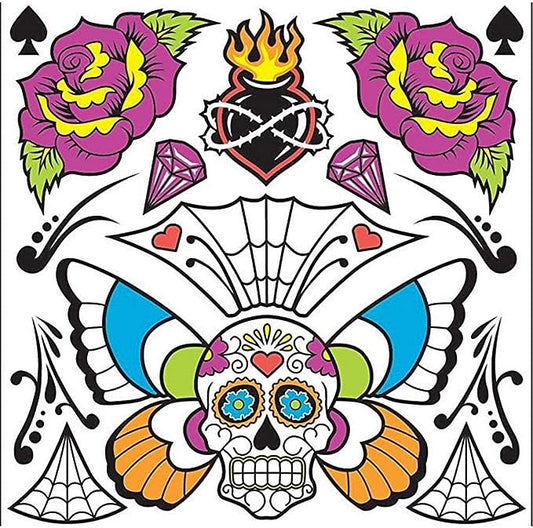 Day of Dead Tattoo Body / Chest