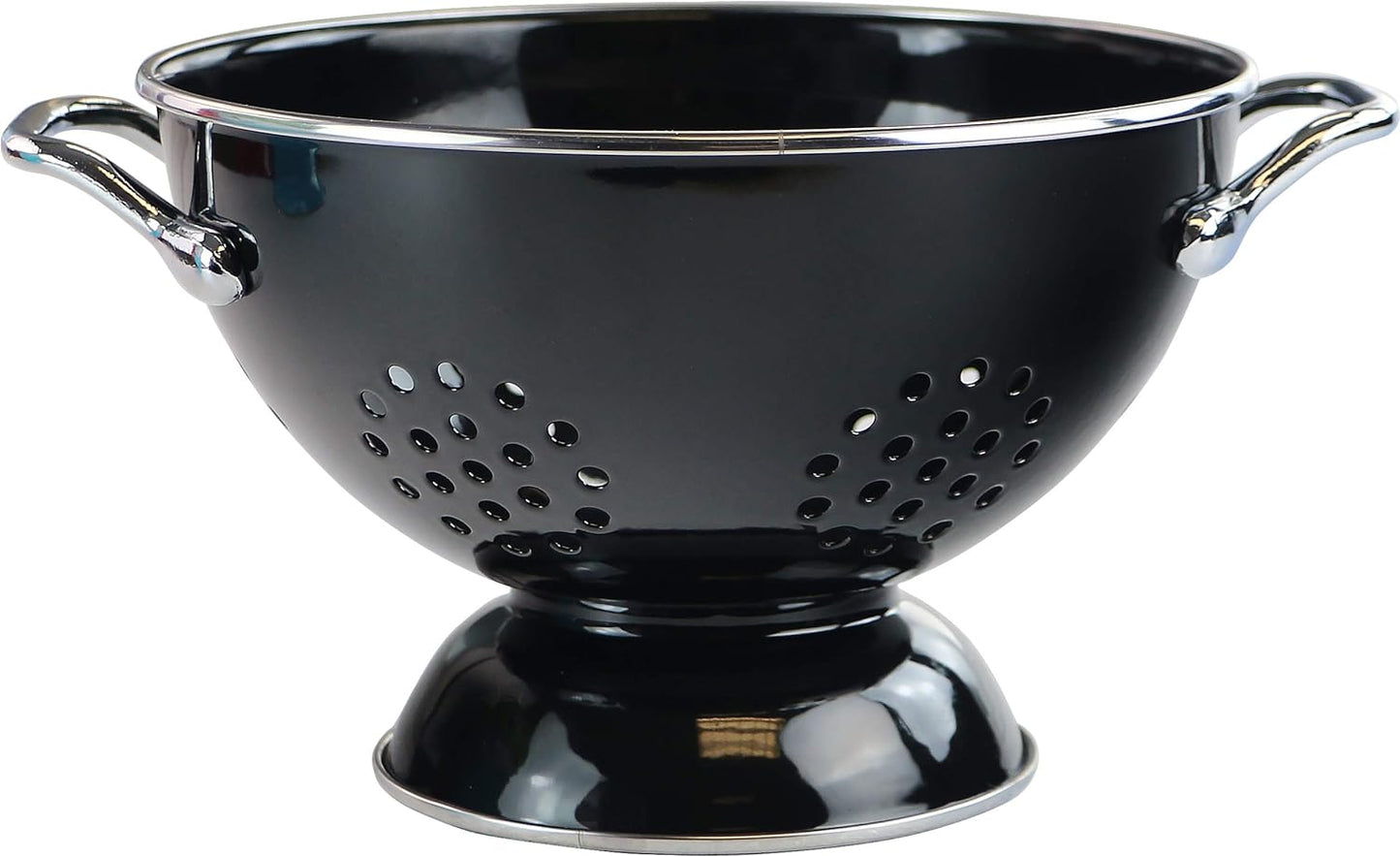 1,5QT Colander Black