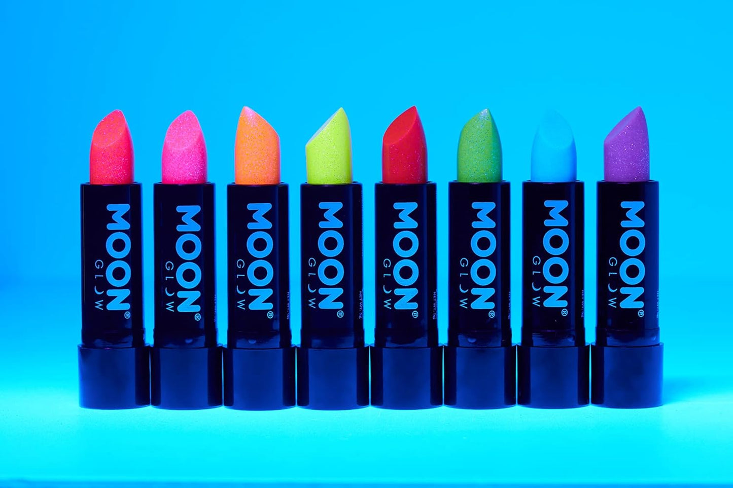 Neon UV Glitter Lipstick,5g Orange