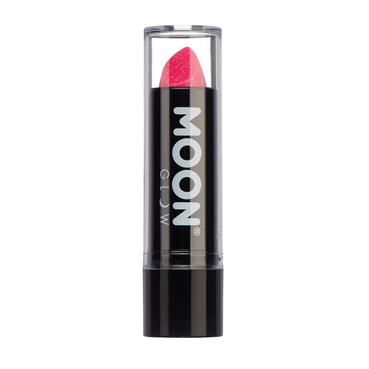 Neon UV Glitter Lipstick,5g Hot Pink