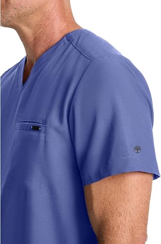 V-Neck Top Ceil Blue