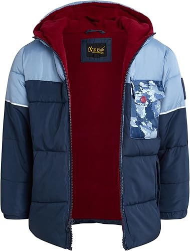 Printed Camo Snowsuit Dark Navy