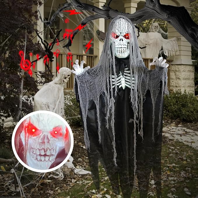 6 FT Light Up Reaper
