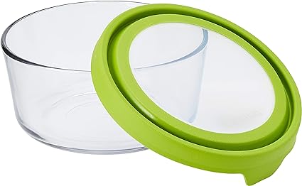 2 cup Round Glass True Seal Food Storage Container