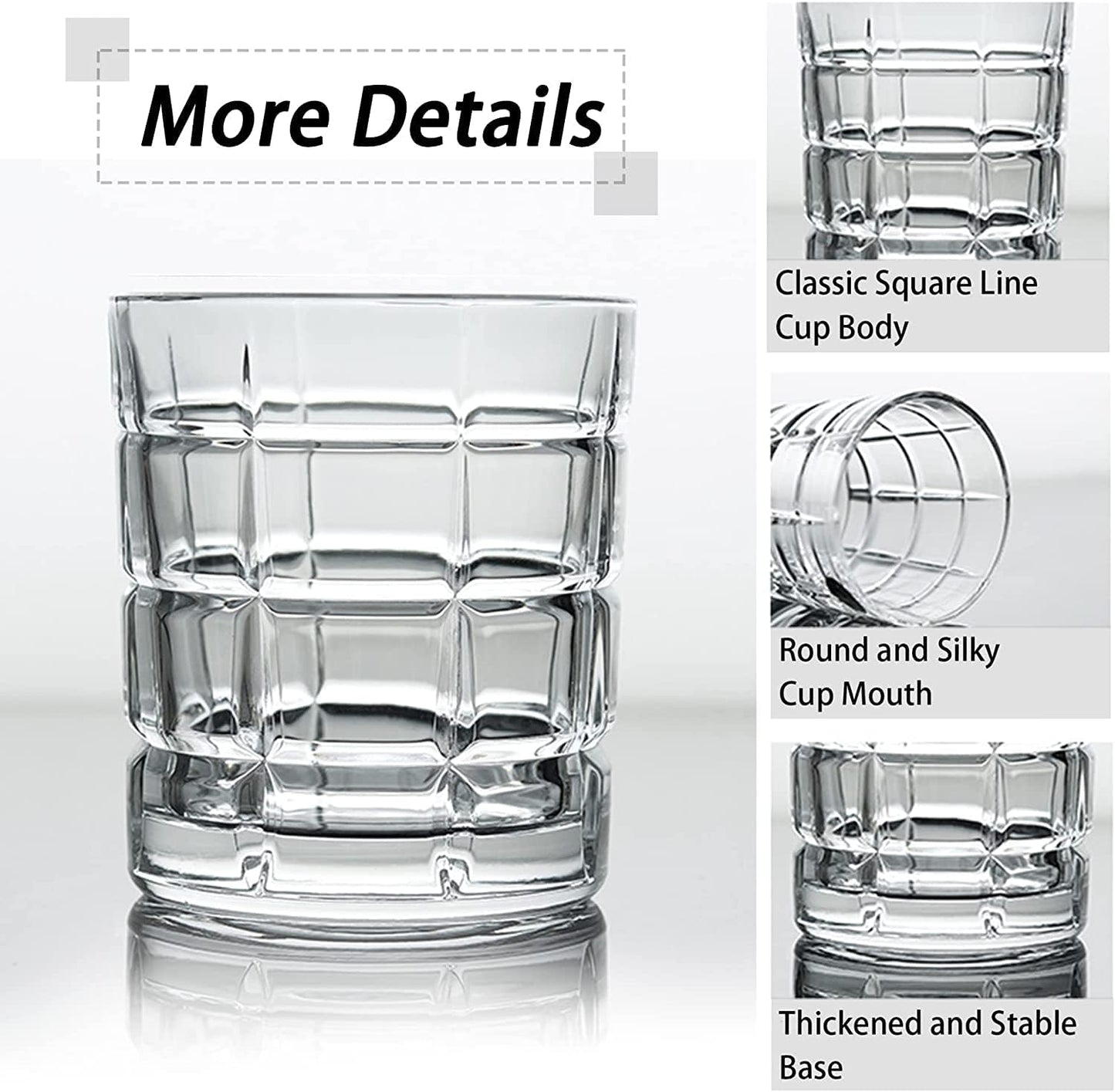 Glasses (Whiskey) 6pcs 300ml