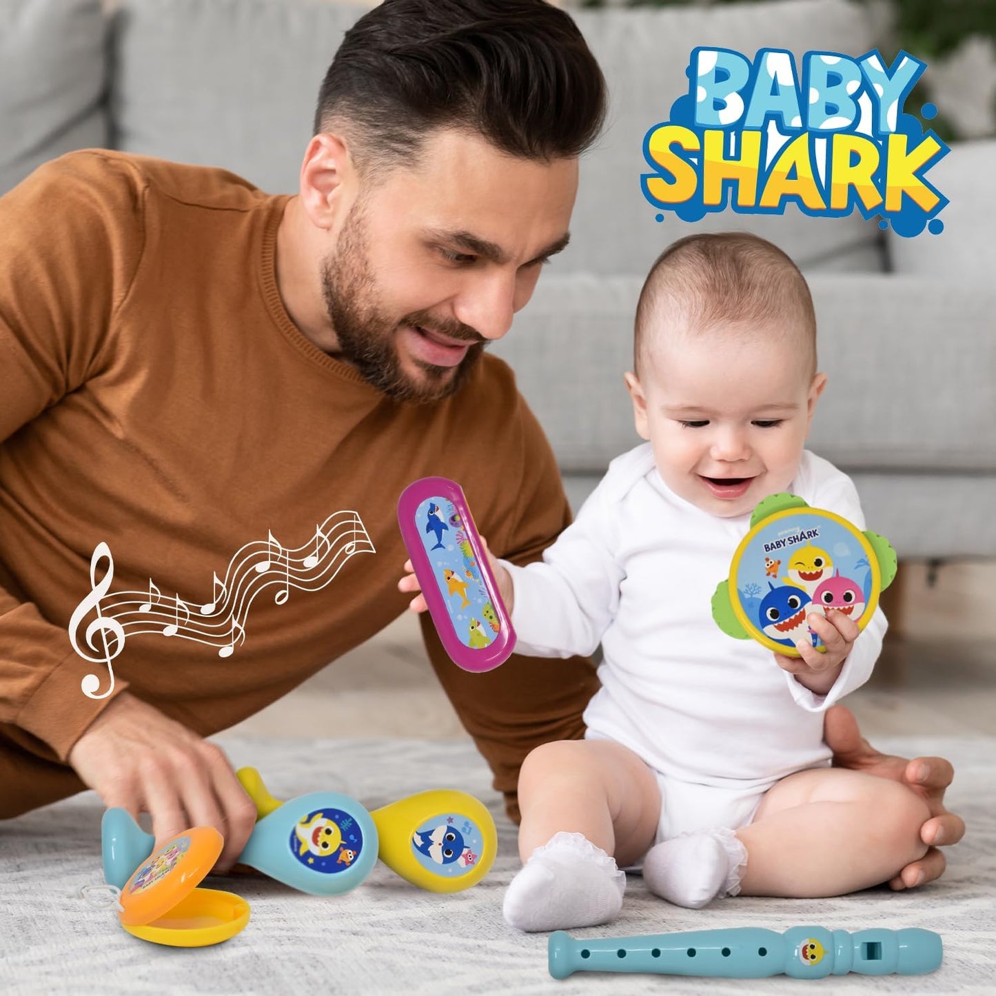 Baby Shark 6pc Instruments