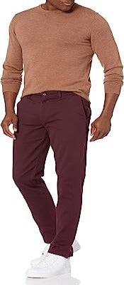 Pantalon Casual  Vino Caballero