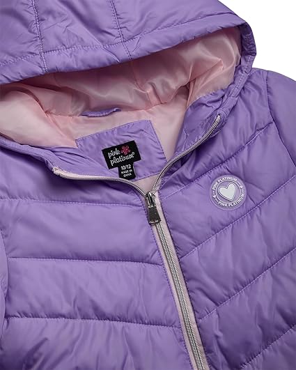 Solid Faux Packable Midwt Jacket Hot Purple