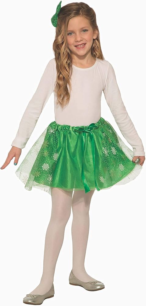 Child Sparkle skirt Green