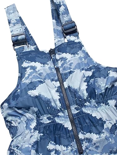 Printed Camo Snowsuit Dark Navy