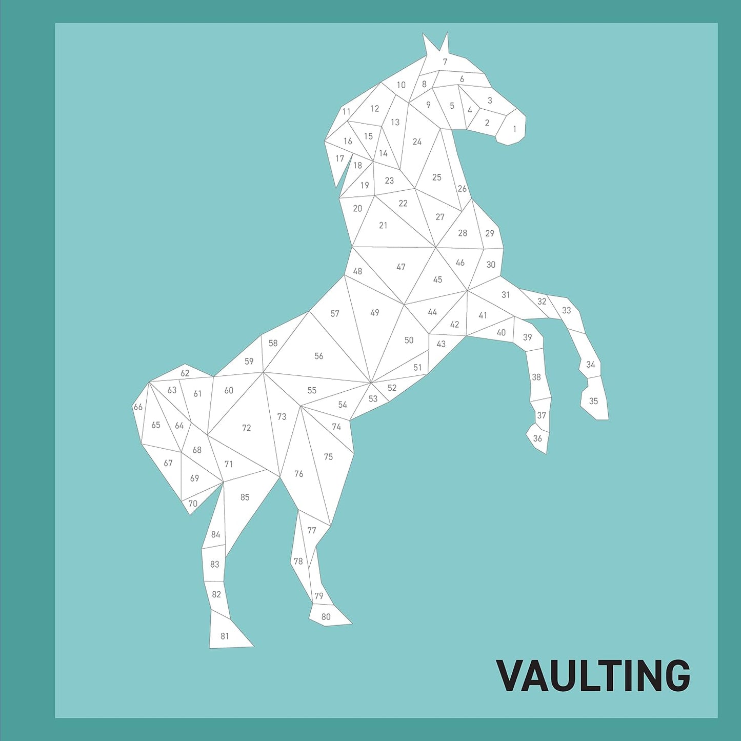 My Sticker Paintings: Horses