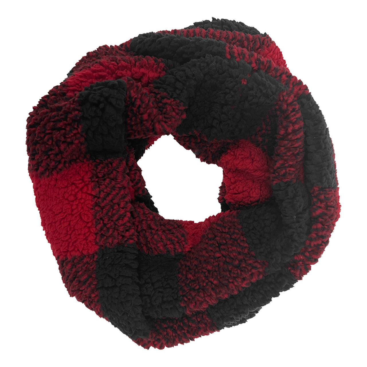 SHERPA ETERNITY SCARF-RED /BLACK