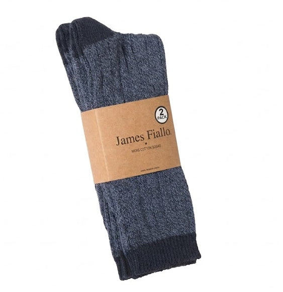 Men's Ribbed Dress Socks 2-Pairs