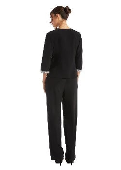 3pc Top and Straight Leg Pants  Matching Jacket
