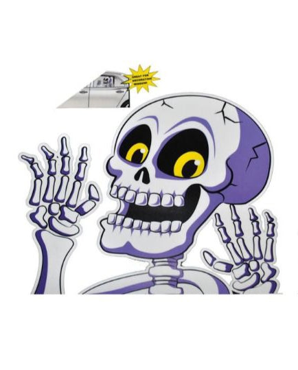 Halloween Window Decals-12" Skeleton