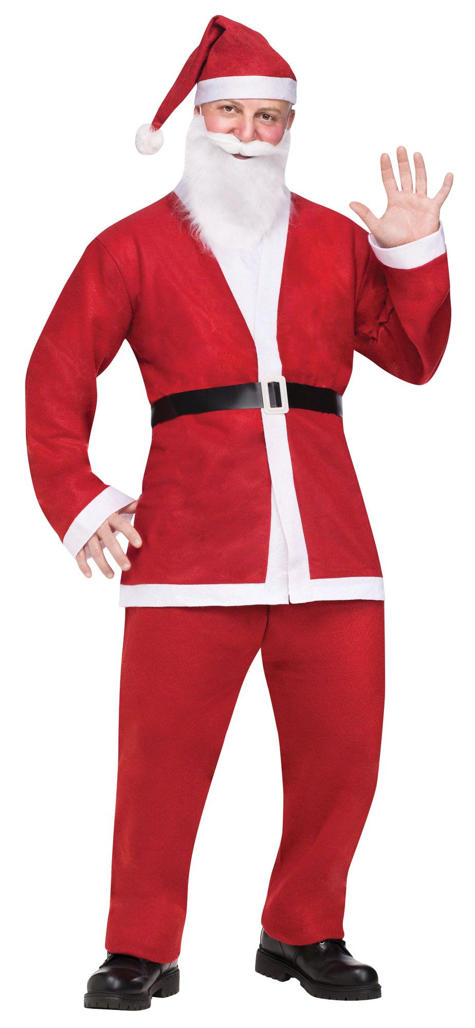 Traje de Papá Noel para recorrido de bares - Adulto